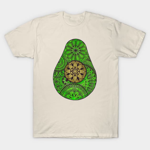 Avocado T-Shirt by calenbundalas